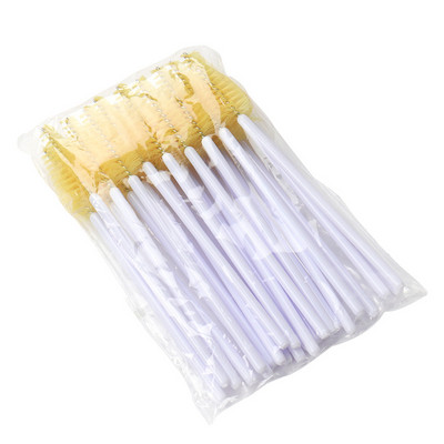 25/50 de buc Perii de gene de unică folosință în formă de picătură pieptene cosmetice portabile Baghete de rimel Extensie gene Instrumente de machiaj