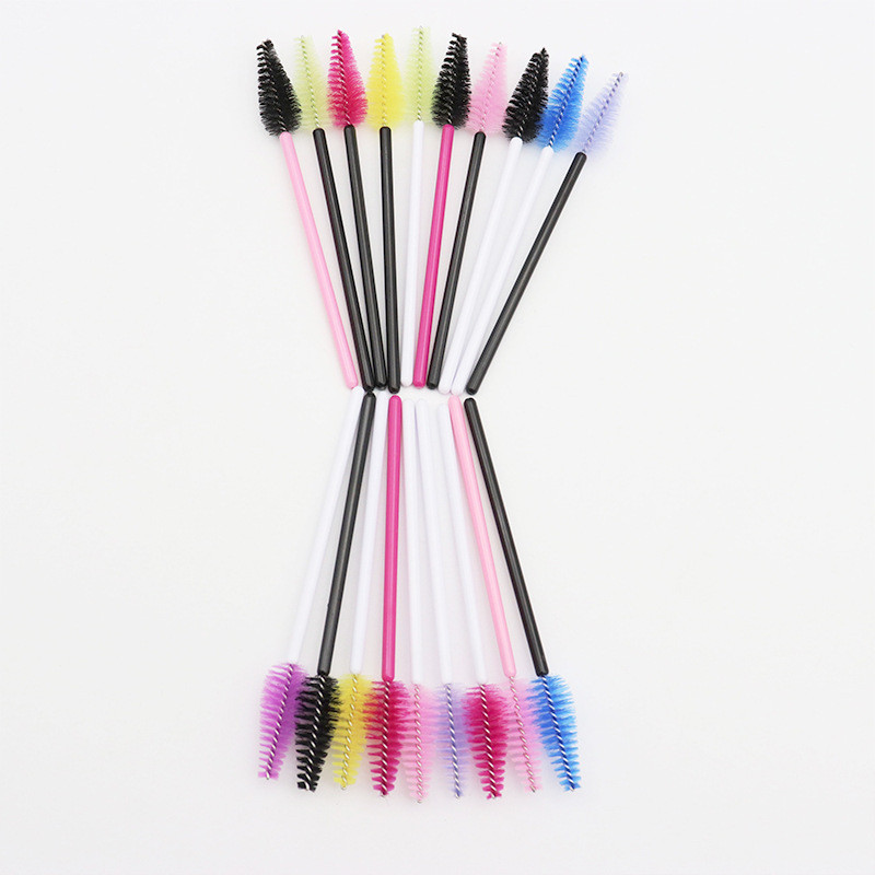 25/50 de buc Perii de gene de unică folosință în formă de picătură pieptene cosmetice portabile Baghete de rimel Extensie gene Instrumente de machiaj