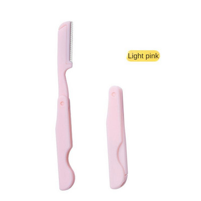 Novi mini nož za obrve s makro oštricom, lak za nošenje, sklopivi strugač za obrve na uvlačenje za početnike, sklopivi nož za obrve