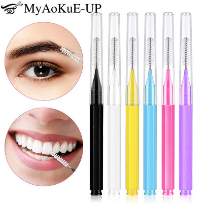 10/20 buc Mini perie pentru sprâncene, de unică folosință, perie de permanentă pentru sprâncene, consumabile pentru ridicarea sprâncenelor, pieptene pentru gene, accesorii pentru extensia genelor, instrumente de machiaj