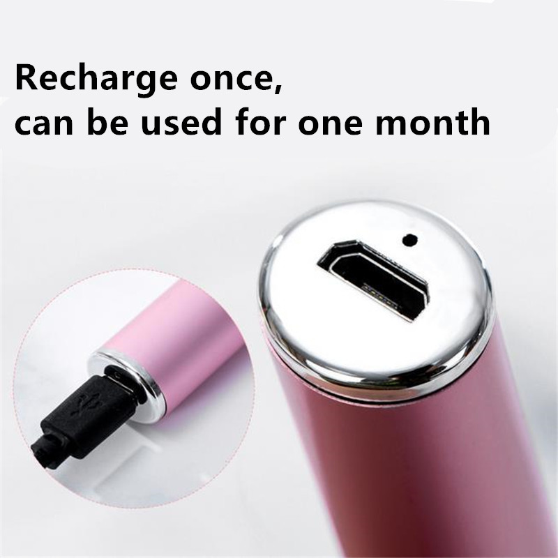 Kaasaskantav mini elektriline kulmude trimmiv karvade eemaldaja naistele keha näo pardel Hair Blade Razor Epilator USB Laetav 2#