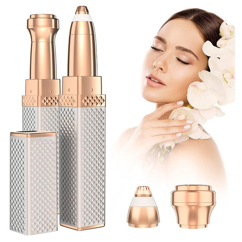 Električni trimer za brijanje ruževa za usne Alati za šminkanje Kozmetički proizvodi za žene Višenamjenski alati za uklanjanje dlačica s lica