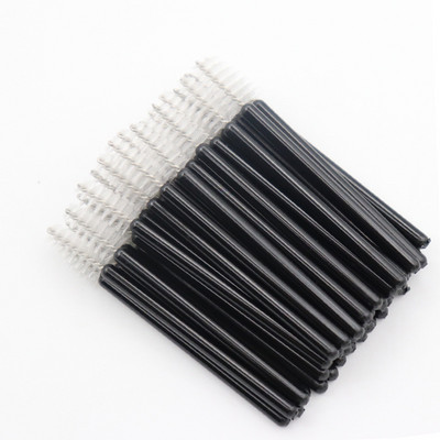 100/50 Mini skropstu birstītes Skropstu tušas nūjiņas Kosmētikas aplikators mikrobirstīte Uzacu birstīte Grims Tool Lift skropstu pieaudzēšanas piederumi