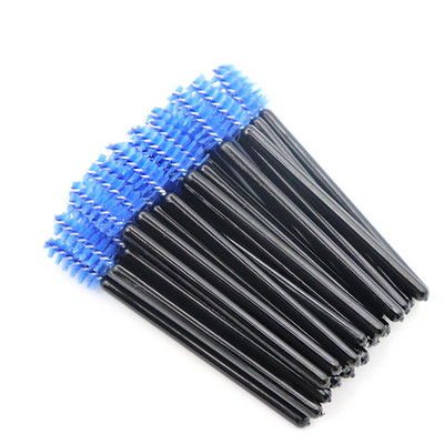 100/50 Mini skropstu birstītes Skropstu tušas nūjiņas Kosmētikas aplikators mikrobirstīte Uzacu birstīte Grims Tool Lift skropstu pieaudzēšanas piederumi