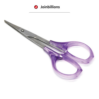 Hegyes hegyű smink olló műanyag nyélből