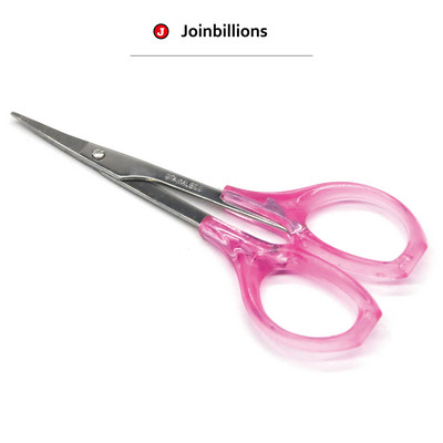 Hegyes hegyű smink olló műanyag nyélből