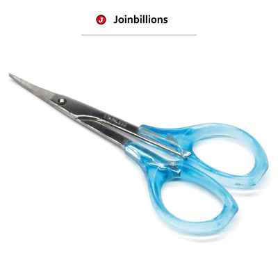 Hegyes hegyű smink olló műanyag nyélből