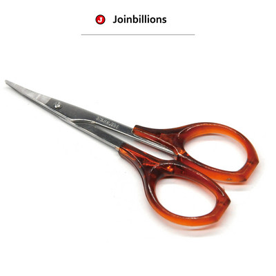 Hegyes hegyű smink olló műanyag nyélből