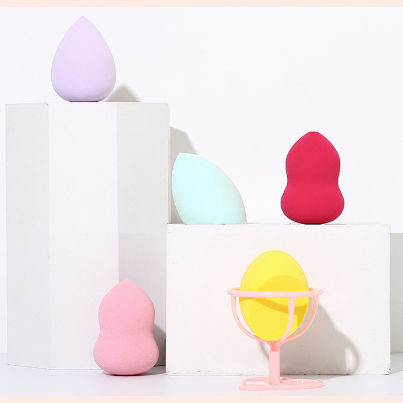 1/2/4 kom spužvica za šminkanje Kozmetička puder puder Blender za šminku Mokro i suho spužvica za uljepšavanje Ženski alati za šminkanje Dodaci