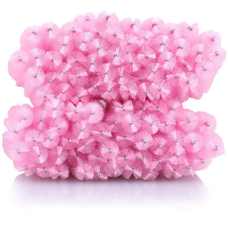 100KOM Četkica za trepavice Jednokratni štapići za nanošenje maskare Spoolies Četke za šminku Trepavice za oči Kozmetička četkica Alat za nadogradnju trepavica