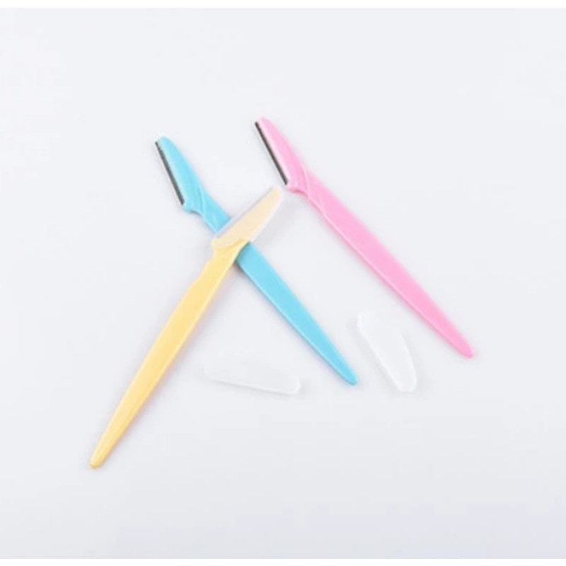 3Gb uzacu trimmera asmeņu skuveklis pārnēsājams sejas skuveklis Acu uzacu epilācija matiņu noņemšanai griezēji drošības sieviešu grima rīki