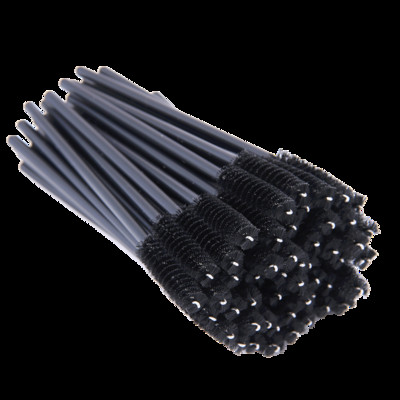 5/50gab Vienreizējās lietošanas birstīte Crystal Eyelash Uzacu aplauzuma birste ar dimanta rokturi Skropstu nūjiņas Skropstu pieaudzēšanas rīki maquiagem