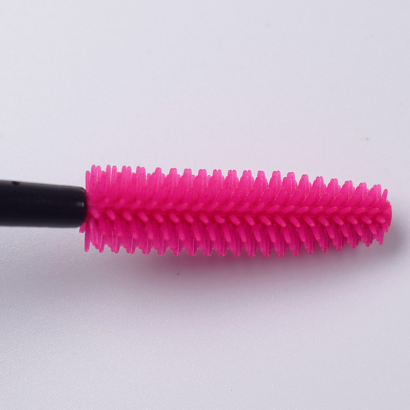 50 kosmētiskas mākslīgās skropstas Silikona skropstu birste, kas atkārtota daudzas reizes sievietēm skropstu pagarināšanai, profesionāls skaistumkopšanas rīks
