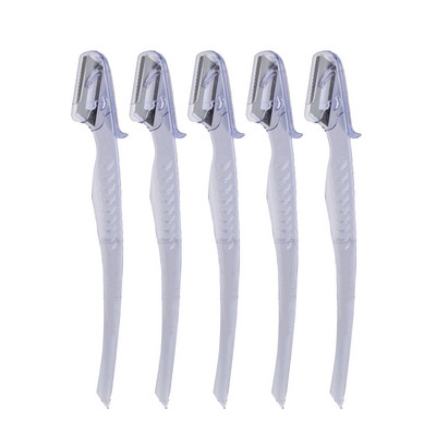 Yunduogirl 5/10 gab. Caurspīdīgs Mermaid uzacu trimeris grima nazis uzacu asmeņi sejai matu noņemšanas sejas skuveklis sievietēm