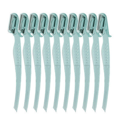 Yunduogirl 5/10 gab. Caurspīdīgs Mermaid uzacu trimeris grima nazis uzacu asmeņi sejai matu noņemšanas sejas skuveklis sievietēm