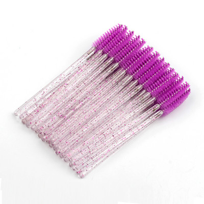 YSDO visokokvalitetni jednokratni 5-50 kom kristalni četkice za šminkanje trepavica dijamantne drške maskara štapići alati za produžavanje trepavica