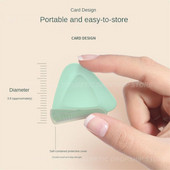 1/2Gb 3-in-1 uzacu trimmeris, kas nav iestrēdzis asas papīra griešanas uzacu šķēres ar ķemmi, nerūsējošā tērauda grima rīki/piederumi