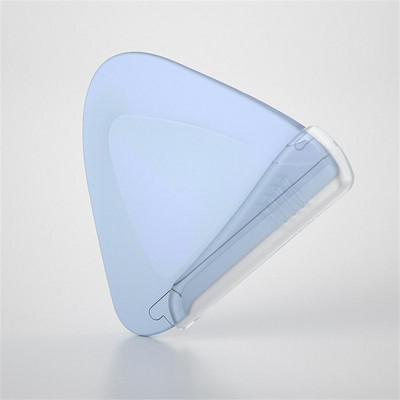 1/2Gb 3-in-1 uzacu trimmeris, kas nav iestrēdzis asas papīra griešanas uzacu šķēres ar ķemmi, nerūsējošā tērauda grima rīki/piederumi