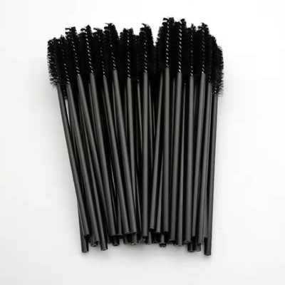 Labas kvalitātes vienreizējās lietošanas 50/5 gab./iepakojumā Crystal Eyelash Makeup Brush Diamond Handle Skropstu nūjiņas Skropstu pieaudzēšanas rīks New Hot
