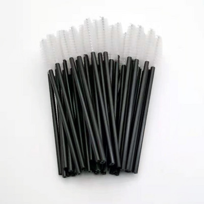 Labas kvalitātes vienreizējās lietošanas 50/5 gab./iepakojumā Crystal Eyelash Makeup Brush Diamond Handle Skropstu nūjiņas Skropstu pieaudzēšanas rīks New Hot