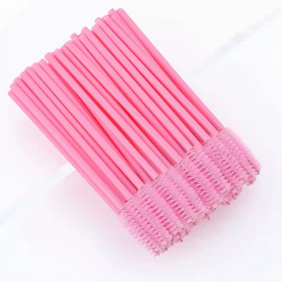Labas kvalitātes vienreizējās lietošanas 50/5 gab./iepakojumā Crystal Eyelash Makeup Brush Diamond Handle Skropstu nūjiņas Skropstu pieaudzēšanas rīks New Hot