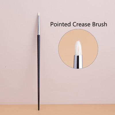 Mazu kroku otiņa pūkaini kazas mati/zirga spalva Precīza konusveida kroku aplauzuma rīks Mini smailu acu ēnu maisīšanas grima otiņa