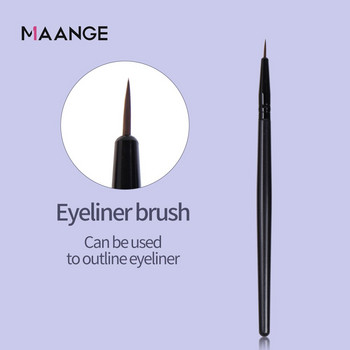 Maange 6 Piece/Set Eye Makeup Brushes Kit Επαγγελματικό μακιγιάζ Eyeeliner Brush Kit για γυναίκες Εργαλεία καλλυντικής ομορφιάς