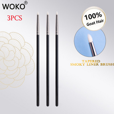 Kist za sjenilo sa suženim detaljima Kist za šiljaste nabore od prirodne kozje dlake Precizno razmazivanje sjenila za oči Smoky Liner Kistovi za šminku