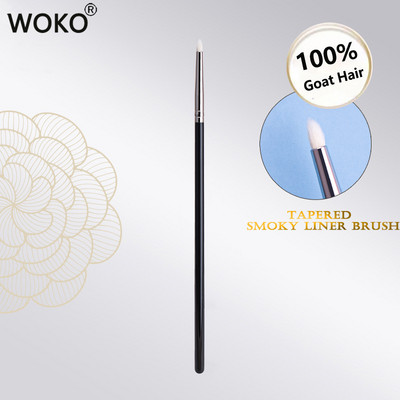 Kist za sjenilo sa suženim detaljima Kist za šiljaste nabore od prirodne kozje dlake Precizno razmazivanje sjenila za oči Smoky Liner Kistovi za šminku