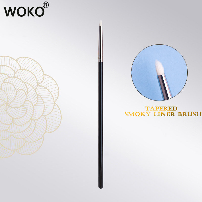 Kist za sjenilo sa suženim detaljima Kist za šiljaste nabore od prirodne kozje dlake Precizno razmazivanje sjenila za oči Smoky Liner Kistovi za šminku