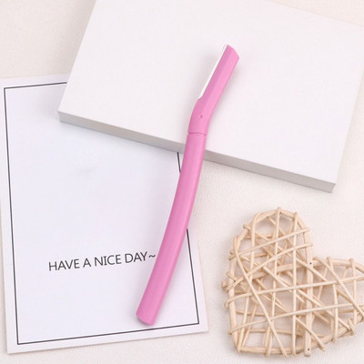 Uzacu skuveklis Uzacu trimmeris sievietēm sejas skuvekļa matu noņemšanai acu uzacu skuvekļu asmeņi kosmētikas skaistumkopšanas aplauzuma rīkiem