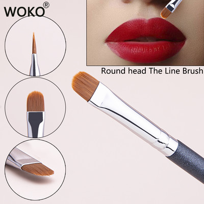 Oblate The Line Brush Üliõhuke huulejoon Kulmude peitekreemipintslid Detail Concealer Makeup Tool Huulekulmukontuur The Line Brush