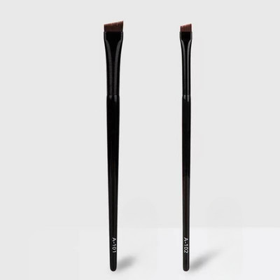 Új szemöldökkontúr ecset Szemöldök szemceruza ecset hordozható kis szögű szemöldökkefe női smink eszköz