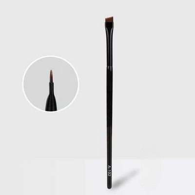 Új szemöldökkontúr ecset Szemöldök szemceruza ecset hordozható kis szögű szemöldökkefe női smink eszköz