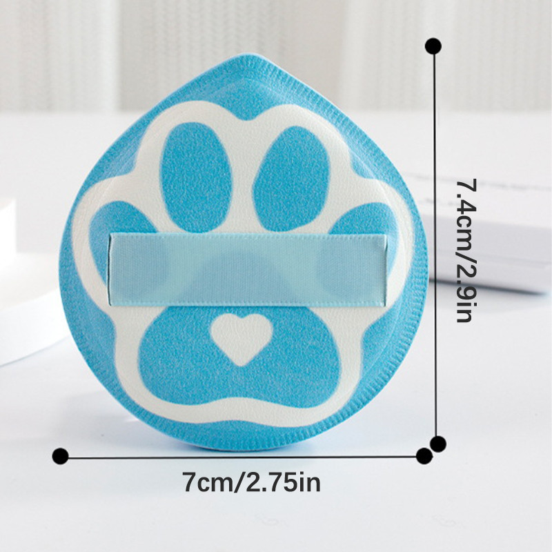 Aplauzuma sūklis Puff Blenderis Gaisa spilvens Liels Marshmallow Powder Foundation Mīksts sejas kosmētikas komplekts Instrumenti