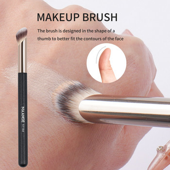 Maange 3 τμχ Σετ πινέλου μακιγιάζ Foundation Brush Concealer Tool Brush For Bronzer Beauty Tool Brush Kit for Women Daily