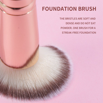 Maange 3 τμχ Σετ πινέλου μακιγιάζ Foundation Brush Concealer Tool Brush For Bronzer Beauty Tool Brush Kit for Women Daily