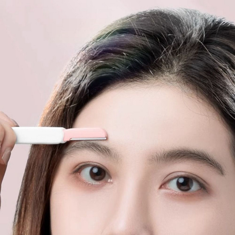 Novi brijač za obrve na uvlačenje Brijač za obrve Ženski brijač za obrve Oštrice za kozmetičku ljepotu Alati za šminkanje Brijač za lice