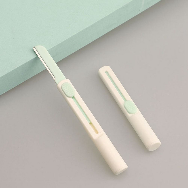 Novi brijač za obrve na uvlačenje Brijač za obrve Ženski brijač za obrve Oštrice za kozmetičku ljepotu Alati za šminkanje Brijač za lice