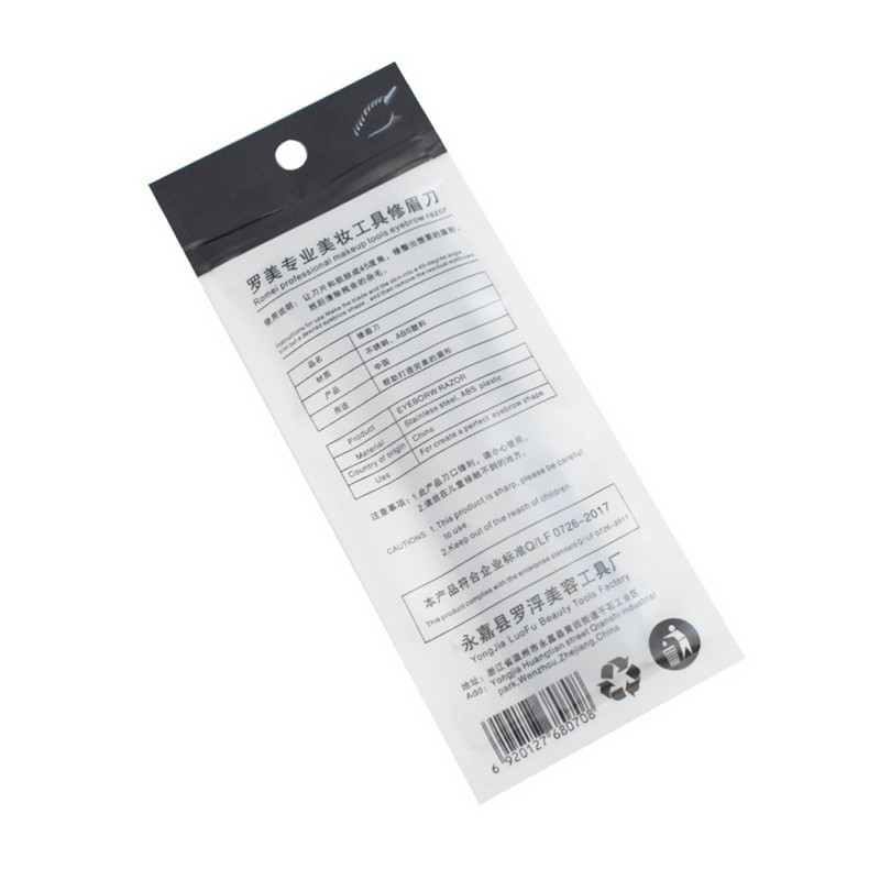 3gab/komplekts Uzacu trimmera asmeņu skuveklis Pārnēsājams sejas skuveklis Acu uzacu epilācija Matu noņemšanas griezēji Drošības skuveklis sievietes grims