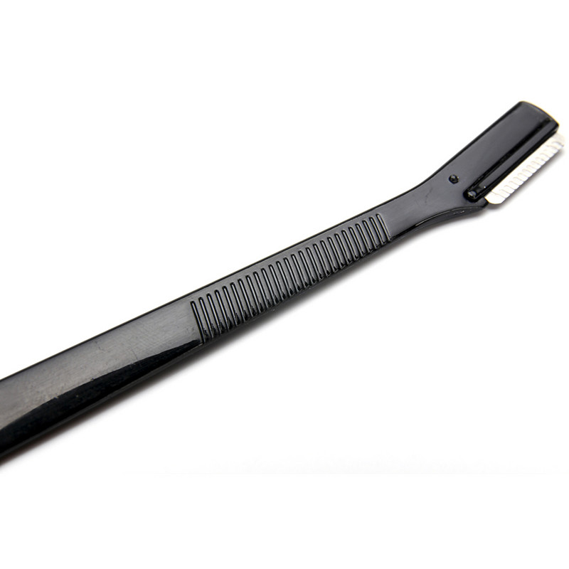 3gab/komplekts Uzacu trimmera asmeņu skuveklis Pārnēsājams sejas skuveklis Acu uzacu epilācija Matu noņemšanas griezēji Drošības skuveklis sievietes grims