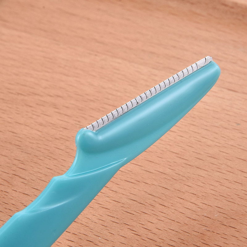 3gab/komplekts salokāms sejas uzacu trimmeris padušu matu skuveklis Beauty sejas acu uzacu formas skuveklis no nerūsējošā tērauda asmeņiem grima rīks