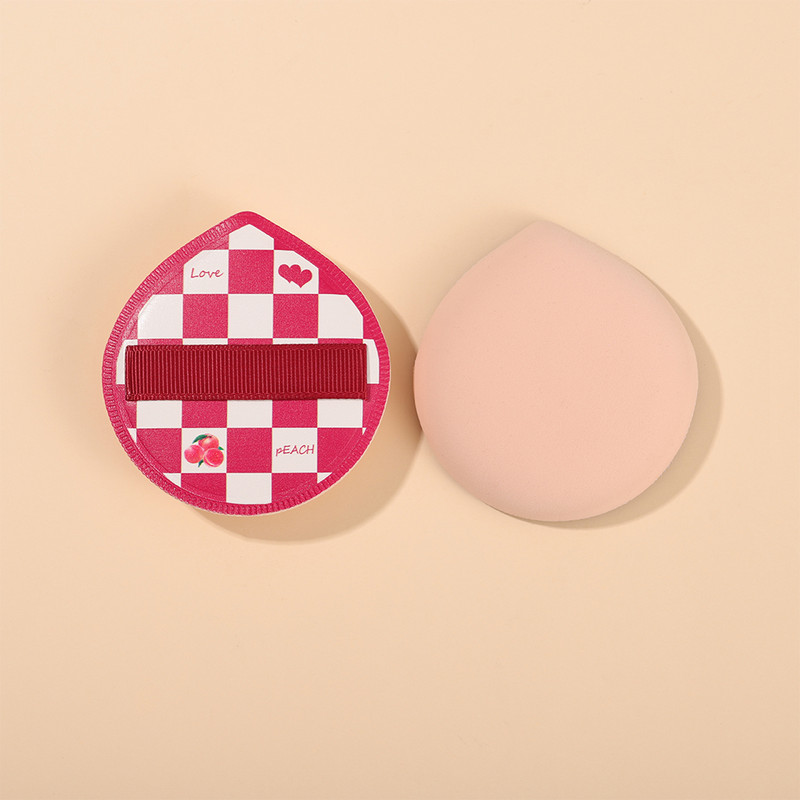 OVW Cotton Candy Powder Puff New Large Powder Puff neēd pūderi Ādai draudzīgs sausais un mitrais divējāda lietojuma pūdera kārta ar mini