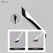 Ultra-Thin Blade Pro: Nadograđeni profesionalni kist za olovku za oči i četkica za obrve ravnog kuta za podočnjake i preciznu šminku