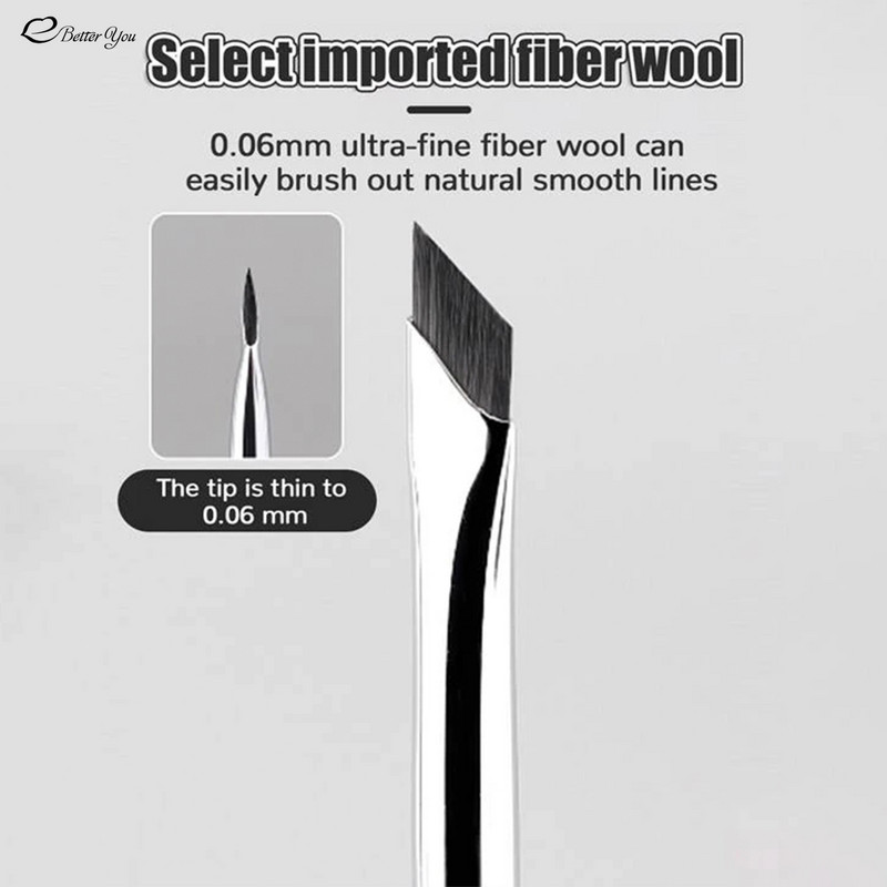 Ultra-Thin Blade Pro: Nadograđeni profesionalni kist za olovku za oči i četkica za obrve ravnog kuta za podočnjake i preciznu šminku