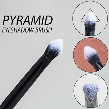 Small Iron Concealer Brush Angled Cream Foundation Concealer Πινέλα μακιγιάζ Oblique Angled Triangle Concealer Εργαλεία μακιγιάζ