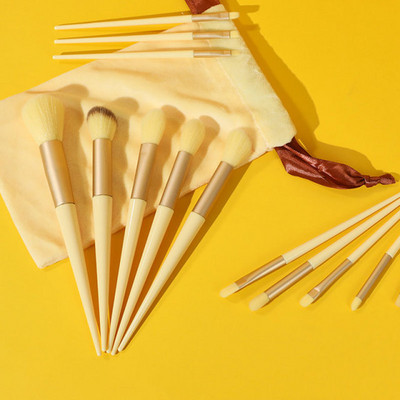 Profesionāls grima otu komplekts Beauty Powder Super Soft Blush Brush Foundation Korektors skropstas Beauty Make Up Brush Cosmetic