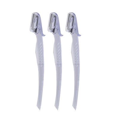 Karsyngirl 3/8 buc. Trimmer colorat pentru sprâncene Cuțit pentru machiaj Lame pentru sprâncene Îndepărtarea părului Racletă sigură Machiaj Instrumente de frumusețe