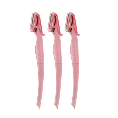 Karsyngirl 3/8 buc. Trimmer colorat pentru sprâncene Cuțit pentru machiaj Lame pentru sprâncene Îndepărtarea părului Racletă sigură Machiaj Instrumente de frumusețe