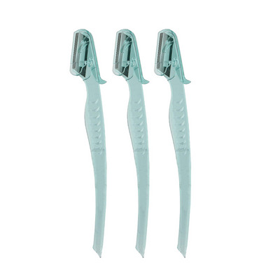 Karsyngirl 3/8 buc. Trimmer colorat pentru sprâncene Cuțit pentru machiaj Lame pentru sprâncene Îndepărtarea părului Racletă sigură Machiaj Instrumente de frumusețe